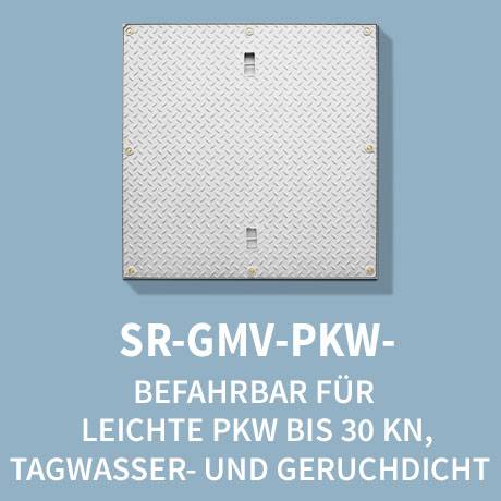 Schachtabdeckung: Typ wasserdicht SR GMV 30kN befahrbar leichte PKW