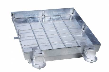 Schachtabdeckung Typ Bodenbelag-ÖH-400-geschlossen