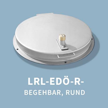 Schachtabdeckung: Typ Brunnen LRL EDOE R begehbar rund