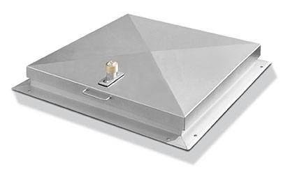 Schachtabdeckung Typ Brunnen quadratisch