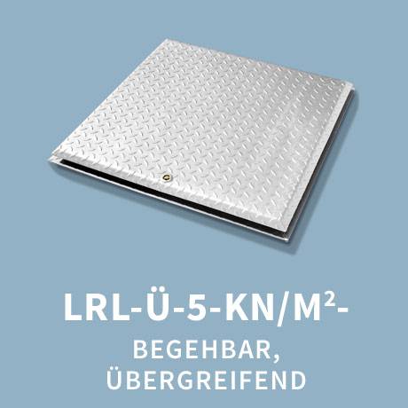 Schachtabdeckung: Typ Normal LRL Ü 5kNqm begehbar übergreifend