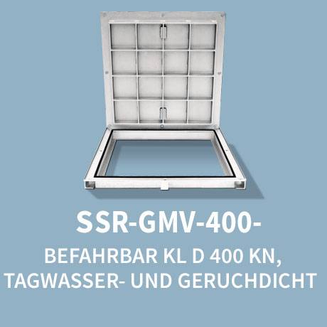 Schachtabdeckung: Typ wasserdicht SSR GMV 400kN LKW befahrbar