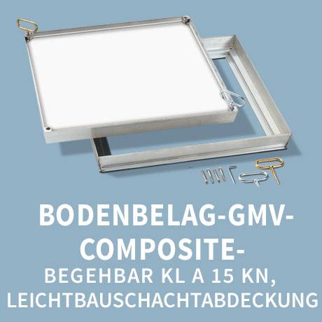 Schachtabdeckung: Typ Bodenbelag Composite begehbar Leichtbauschachtabdeckung tagwasserdicht
