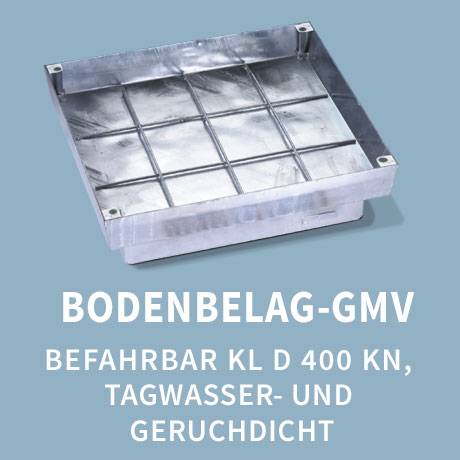 Schachtabdeckung: Typ Bodenbelag 400 kN befahrbar tagwasserdicht