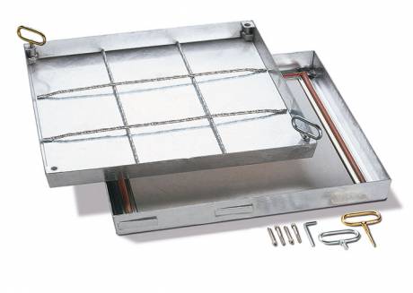 Schachtabdeckung Typ Bodenbelag-F90