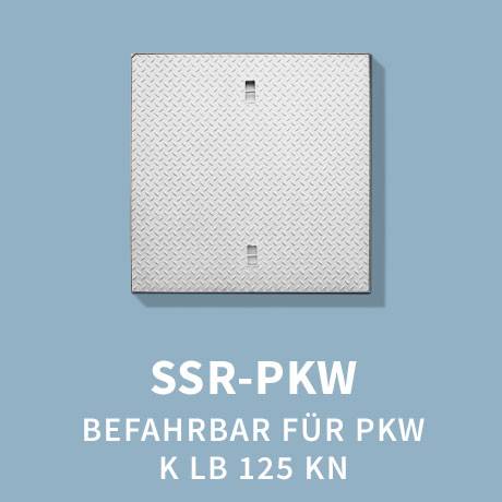 Schachtabdeckung: Typ Normal SSR 125kN PKW befahrbar