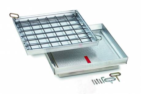 Schachtabdeckung Typ Bodenbelag-Thermo-ALU