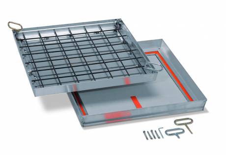 Schachtabdeckung Typ Bodenbelag-F90